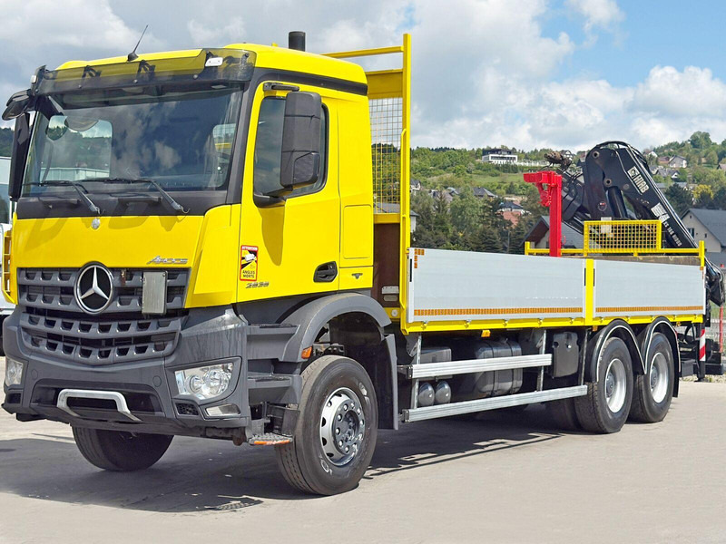 Mercedes-Benz AROCS 2636 *HIAB 166 D-4 HIDUO + FUNK* 6x4 - Грузовик бортовой/ Платформа, Автоманипулятор: фото 4 Mercedes-Benz AROCS 2636 *HIAB 166 D-4 HIDUO + FUNK* 6x4 - Грузовик бортовой/ Платформа, Автоманипулятор: фото 4