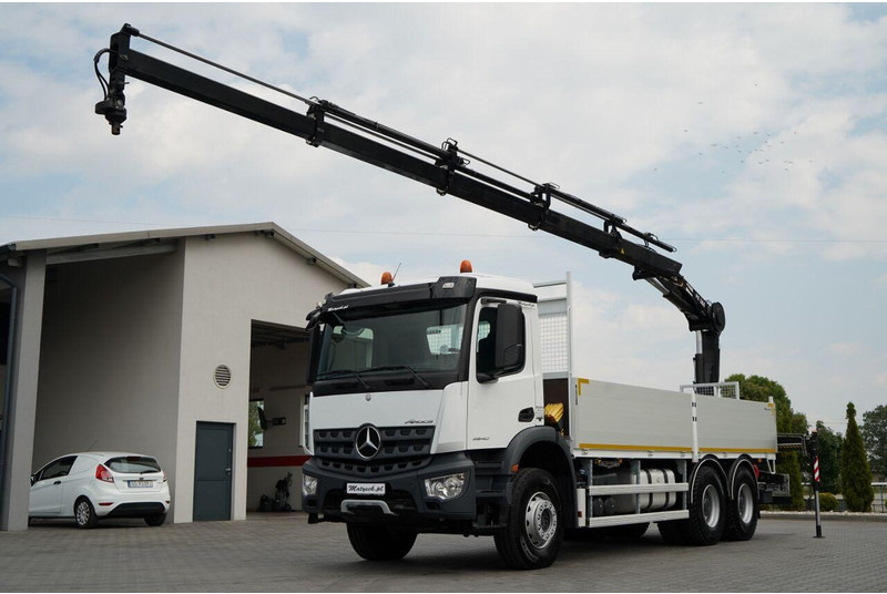 Mercedes-Benz / AROCS 2640 / 6x4 / SKRZYNIOWY - 6,5 M / HDS HIAB XS 144 / wysó - Грузовик бортовой/ Платформа, Автоманипулятор: фото 2 Mercedes-Benz / AROCS 2640 / 6x4 / SKRZYNIOWY - 6,5 M / HDS HIAB XS 144 / wysó - Грузовик бортовой/ Платформа, Автоманипулятор: фото 2