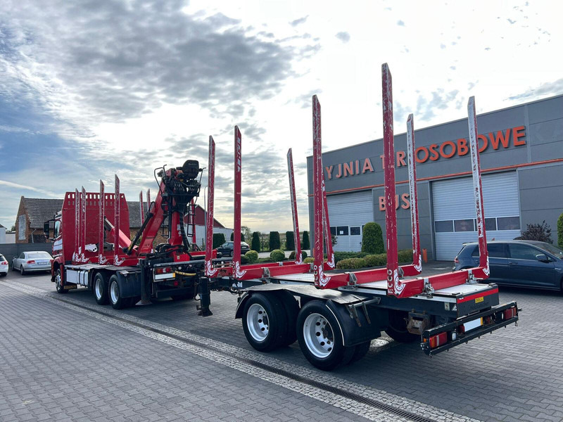 Mercedes-Benz AROCS 2645 EURO 6 6x4 TIMBER CARRIER HOLZTRANSPORT PALFINGER EPS - Лесовоз, Автоманипулятор: фото 3 Mercedes-Benz AROCS 2645 EURO 6 6x4 TIMBER CARRIER HOLZTRANSPORT PALFINGER EPS - Лесовоз, Автоманипулятор: фото 3