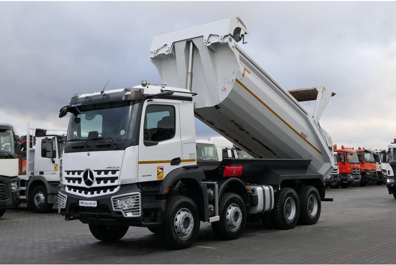 Mercedes-Benz AROCS 3246 / 8x4 / WYWROTKA / TYLNOZSYP / EURO 6 / OPONY 100 % - Самосвал: фото 1 Mercedes-Benz AROCS 3246 / 8x4 / WYWROTKA / TYLNOZSYP / EURO 6 / OPONY 100 % - Самосвал: фото 1