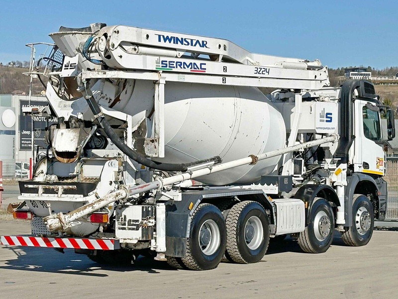 Mercedes-Benz AROCS 3743 * Betonpumpe + FUNK * 8x4 * TOP - Автобетоносмеситель: фото 5 Mercedes-Benz AROCS 3743 * Betonpumpe + FUNK * 8x4 * TOP - Автобетоносмеситель: фото 5