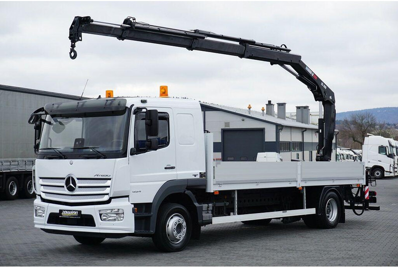 Mercedes-Benz ATEGO / 1224 / ACC / SKRZYNIOWY + HDS / HIAB 099 B - 3 DUO - Грузовик бортовой/ Платформа, Автоманипулятор: фото 2 Mercedes-Benz ATEGO / 1224 / ACC / SKRZYNIOWY + HDS / HIAB 099 B - 3 DUO - Грузовик бортовой/ Платформа, Автоманипулятор: фото 2