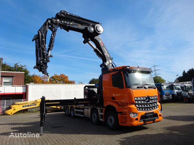 Mercedes-Benz Arocs 3751 - Flatbed+crane - Грузовик бортовой/ Платформа, Автоманипулятор: фото 4 Mercedes-Benz Arocs 3751 - Flatbed+crane - Грузовик бортовой/ Платформа, Автоманипулятор: фото 4