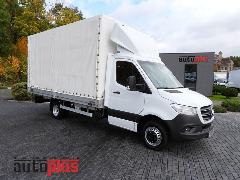 Mercedes-Benz SPRINTER 316 PLANDEKA 10 PALET BLIŹNIACZE KOŁA KLIMATYZACJA  165 - Тентованный фургон: фото 1 Mercedes-Benz SPRINTER 316 PLANDEKA 10 PALET BLIŹNIACZE KOŁA KLIMATYZACJA  165 - Тентованный фургон: фото 1