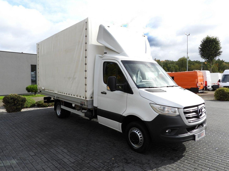 Mercedes-Benz SPRINTER 316 PLANDEKA 10 PALET BLIŹNIACZE KOŁA KLIMATYZACJA  165 - Тентованный фургон: фото 4 Mercedes-Benz SPRINTER 316 PLANDEKA 10 PALET BLIŹNIACZE KOŁA KLIMATYZACJA  165 - Тентованный фургон: фото 4
