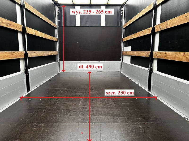 Тентованный фургон Mercedes-Benz SPRINTER 316 PLANDEKA 10 PALET WEBASTO KLIMATYZACJA 165KM [ 08: фото 12
