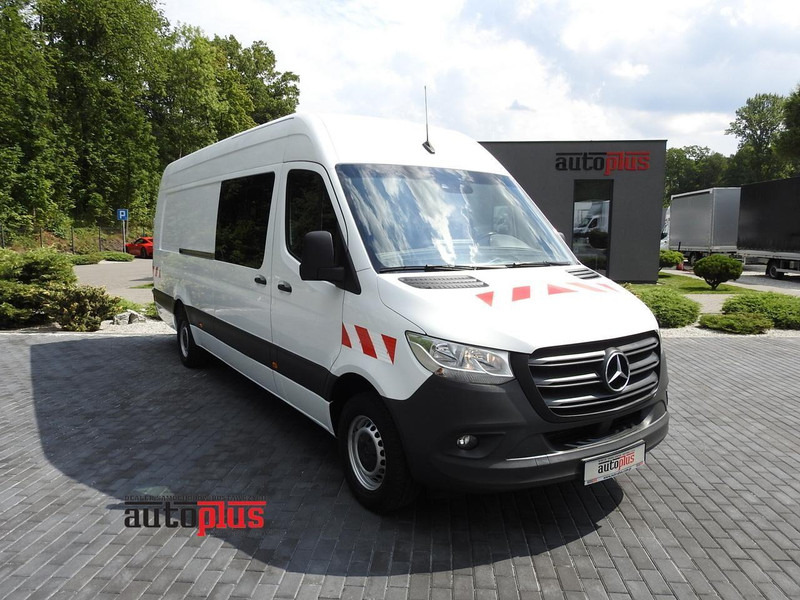 Mercedes-Benz SPRINTER FURGON BRYGADÓWKA 5 MIEJSC TEMPOMAT NAWIGACJA KLIMATYZ - Микроавтобус, Пассажирский фургон: фото 1 Mercedes-Benz SPRINTER FURGON BRYGADÓWKA 5 MIEJSC TEMPOMAT NAWIGACJA KLIMATYZ - Микроавтобус, Пассажирский фургон: фото 1