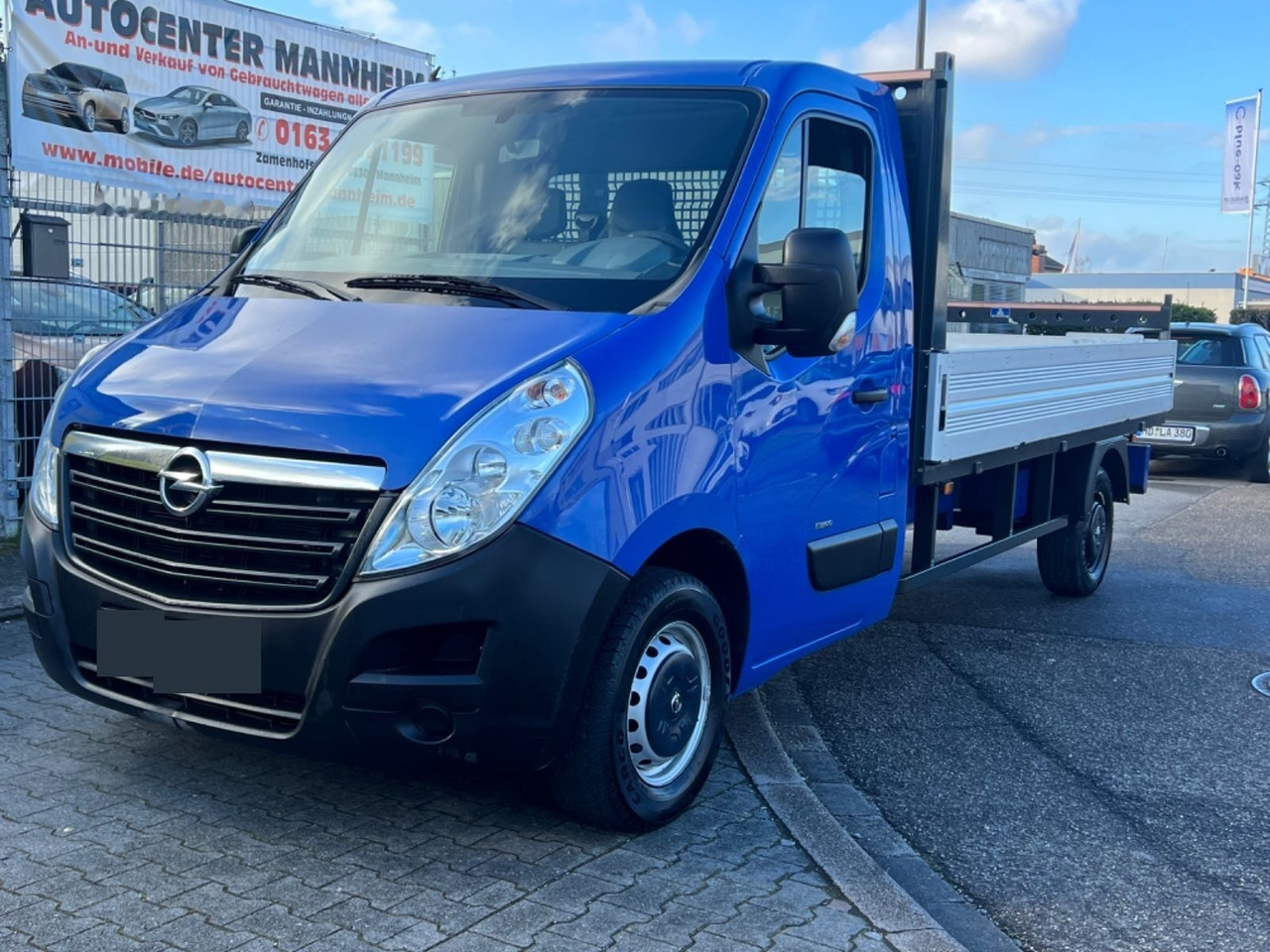 Малотоннажный бортовой грузовик Opel Movano 2.2 Flatbed: фото 1