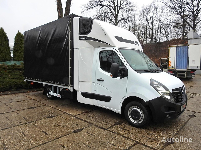 Opel Movano Curtain side + tail lift - Тентованный фургон: фото 1 Opel Movano Curtain side + tail lift - Тентованный фургон: фото 1
