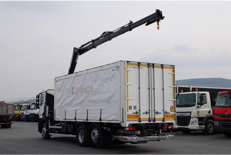 Renault C 380 / 6x2 / SKRZYNIOWY / HDS HIAB 138 B-3 WYSÓW 10,5 M / ROTAT - Тентованный грузовик: фото 3 Renault C 380 / 6x2 / SKRZYNIOWY / HDS HIAB 138 B-3 WYSÓW 10,5 M / ROTAT - Тентованный грузовик: фото 3