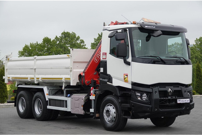 Самосвал, Автоманипулятор Renault C 380 / 6x4 / WYWROTKA 3 STRONNA + HDS FASSI F135 / HYDROBURTA: фото 15 Самосвал, Автоманипулятор Renault C 380 / 6x4 / WYWROTKA 3 STRONNA + HDS FASSI F135 / HYDROBURTA: фото 15