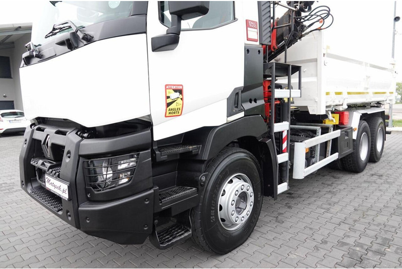 Самосвал, Автоманипулятор Renault C 380 / 6x4 / WYWROTKA 3 STRONNA + HDS FASSI F135 / HYDROBURTA: фото 17 Самосвал, Автоманипулятор Renault C 380 / 6x4 / WYWROTKA 3 STRONNA + HDS FASSI F135 / HYDROBURTA: фото 17