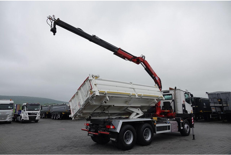 Самосвал, Автоманипулятор Renault C 380 / 6x4 / WYWROTKA 3 STRONNA + HDS FASSI F135 / HYDROBURTA: фото 10 Самосвал, Автоманипулятор Renault C 380 / 6x4 / WYWROTKA 3 STRONNA + HDS FASSI F135 / HYDROBURTA: фото 10