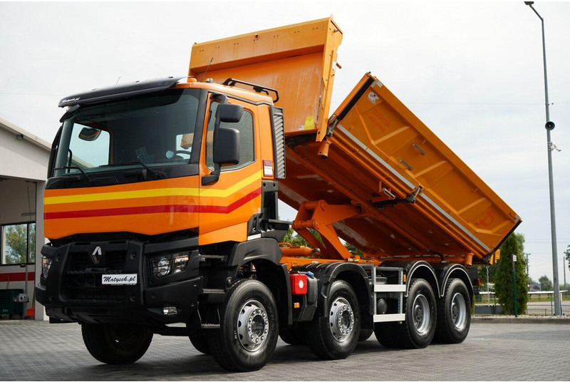 Renault K 480 / 8x4 / WYWROTKA DWUSTRONNA / HYDROBURTA / KLAPODRZWI / S - Самосвал: фото 1 Renault K 480 / 8x4 / WYWROTKA DWUSTRONNA / HYDROBURTA / KLAPODRZWI / S - Самосвал: фото 1