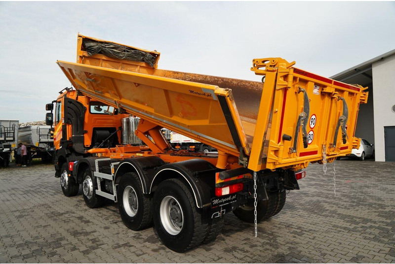 Renault K 480 / 8x4 / WYWROTKA DWUSTRONNA / HYDROBURTA / KLAPODRZWI / S - Самосвал: фото 4 Renault K 480 / 8x4 / WYWROTKA DWUSTRONNA / HYDROBURTA / KLAPODRZWI / S - Самосвал: фото 4