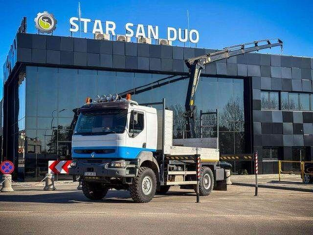 Renault KERAX 270 4x4 PALFINGER PK 16502 CRANE WINCH - Грузовик бортовой/ Платформа, Автоманипулятор: фото 1 Renault KERAX 270 4x4 PALFINGER PK 16502 CRANE WINCH - Грузовик бортовой/ Платформа, Автоманипулятор: фото 1