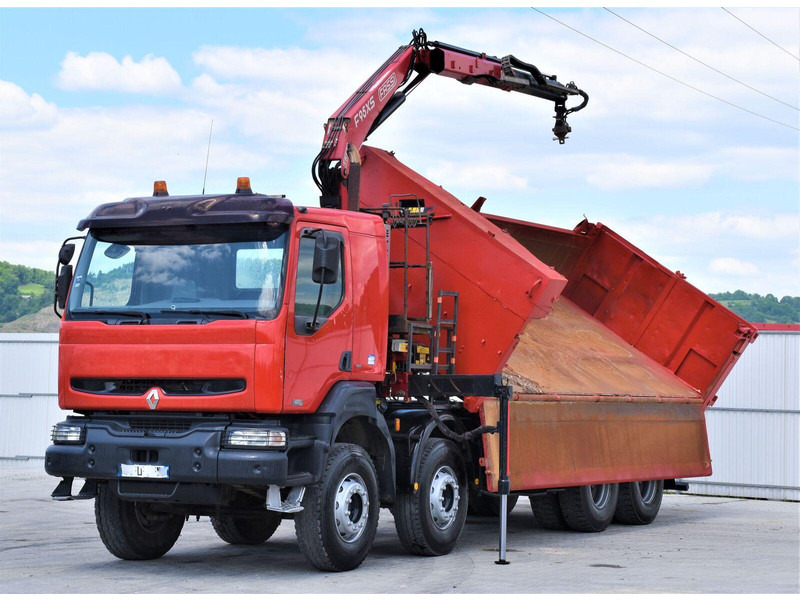 Renault KERAX 420 DCI Kipper 6,30m+FASSI F95AXS.21+FUNK - Самосвал, Автоманипулятор: фото 3 Renault KERAX 420 DCI Kipper 6,30m+FASSI F95AXS.21+FUNK - Самосвал, Автоманипулятор: фото 3