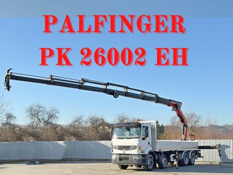 Renault Premium 430 DXI * PRITSCHE 7,40m *PK 26002 EH - Грузовик бортовой/ Платформа, Автоманипулятор: фото 1 Renault Premium 430 DXI * PRITSCHE 7,40m *PK 26002 EH - Грузовик бортовой/ Платформа, Автоманипулятор: фото 1