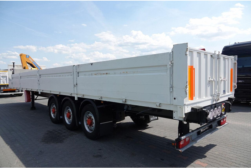 Samro NACZEPA BURTOWA / + HDS EFFER 95-3S - WYSÓW : 9 METRÓW / SPROWA - Полуприцеп бортовой/ Платформа: фото 3 Samro NACZEPA BURTOWA / + HDS EFFER 95-3S - WYSÓW : 9 METRÓW / SPROWA - Полуприцеп бортовой/ Платформа: фото 3