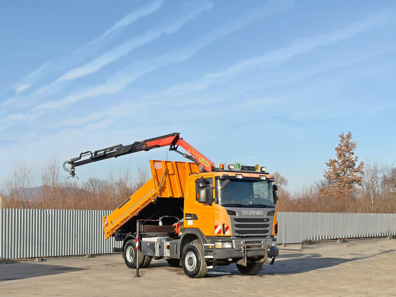 Scania G 360 - Самосвал, Автоманипулятор: фото 2 Scania G 360 - Самосвал, Автоманипулятор: фото 2