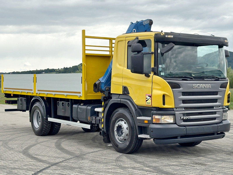 Scania P 270 * FASSI F110A.23 + FUNK * TOPZUSTAND - Грузовик бортовой/ Платформа, Автоманипулятор: фото 3 Scania P 270 * FASSI F110A.23 + FUNK * TOPZUSTAND - Грузовик бортовой/ Платформа, Автоманипулятор: фото 3