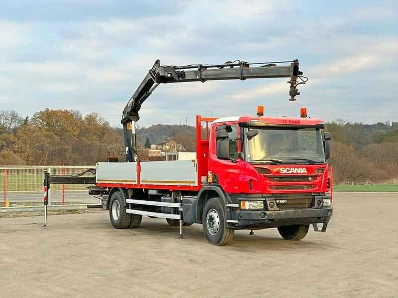 Scania P 280 * HIAB 122 E - 2 HIDUO + FUNK* TOPZUSTAND - Грузовик бортовой/ Платформа, Автоманипулятор: фото 2 Scania P 280 * HIAB 122 E - 2 HIDUO + FUNK* TOPZUSTAND - Грузовик бортовой/ Платформа, Автоманипулятор: фото 2