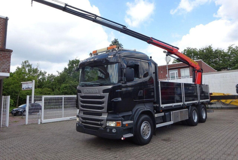 Scania R620 Flatbed + crane PK 22002 EH 6x2 - Грузовик бортовой/ Платформа, Автоманипулятор: фото 4 Scania R620 Flatbed + crane PK 22002 EH 6x2 - Грузовик бортовой/ Платформа, Автоманипулятор: фото 4