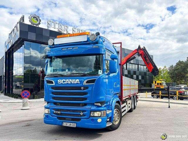 Scania R730 - Грузовик бортовой/ Платформа, Автоманипулятор: фото 2 Scania R730 - Грузовик бортовой/ Платформа, Автоманипулятор: фото 2