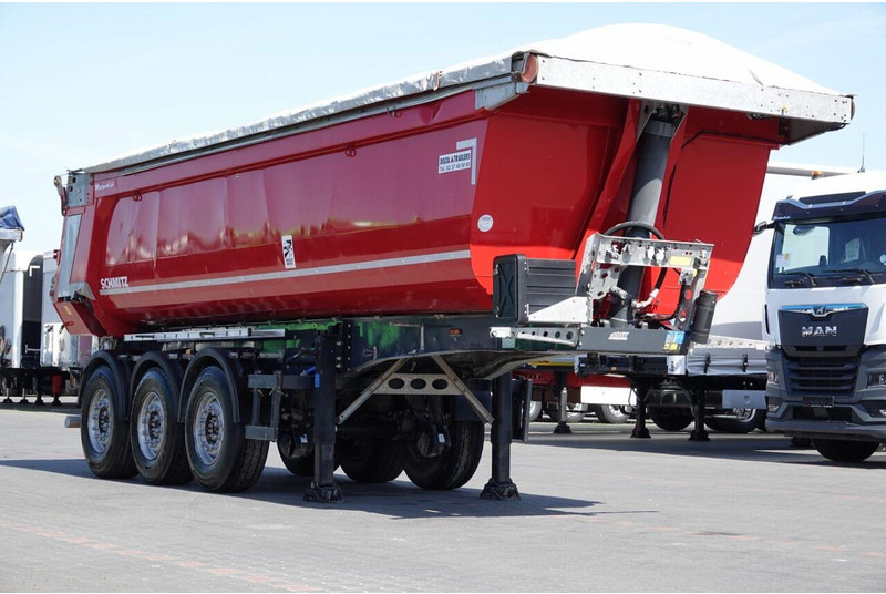 Schmitz Cargobull WYWROTKA / 26 m3 / STALOWA  / HYDROKLAPA / OŚ PODNOSZONA / AUTOM - Самосвальный полуприцеп: фото 1 Schmitz Cargobull WYWROTKA / 26 m3 / STALOWA  / HYDROKLAPA / OŚ PODNOSZONA / AUTOM - Самосвальный полуприцеп: фото 1