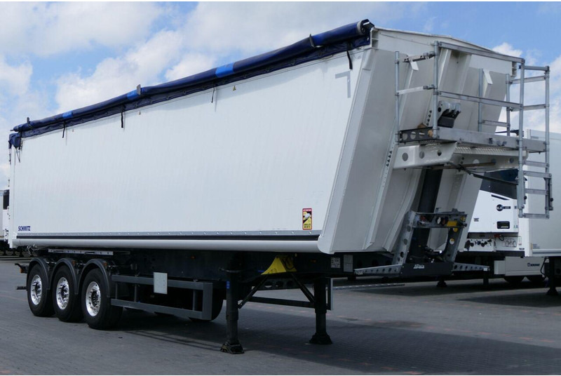 Schmitz Cargobull WYWROTKA 58 M3 / MULDA ALUMINIOWA / KLAPO-DRZWI / OŚ PODNOSZONA - Самосвальный полуприцеп: фото 1 Schmitz Cargobull WYWROTKA 58 M3 / MULDA ALUMINIOWA / KLAPO-DRZWI / OŚ PODNOSZONA - Самосвальный полуприцеп: фото 1