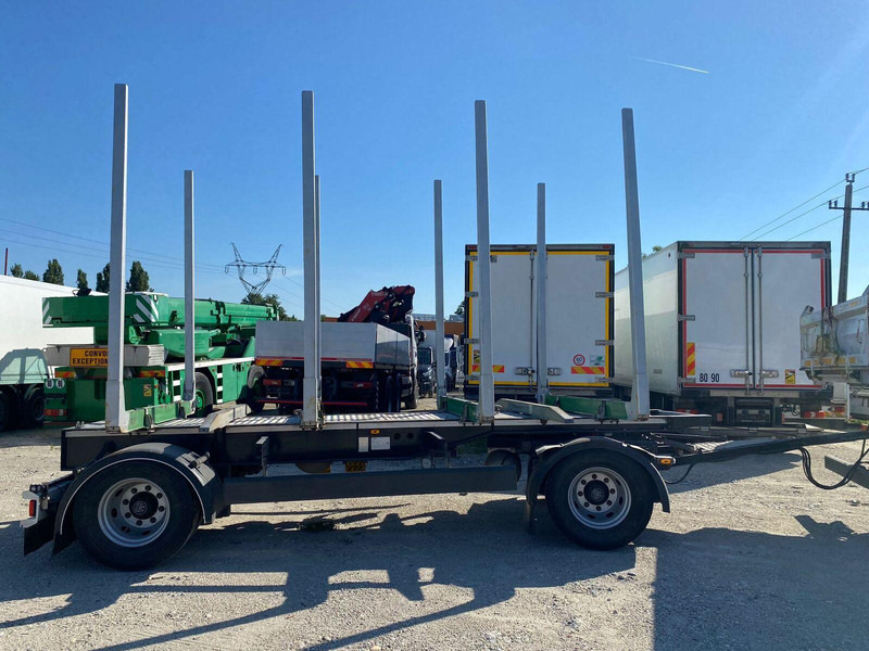 Schwarzmüller Log transporter trailer - Прицеп лесовоз: фото 2 Schwarzmüller Log transporter trailer - Прицеп лесовоз: фото 2