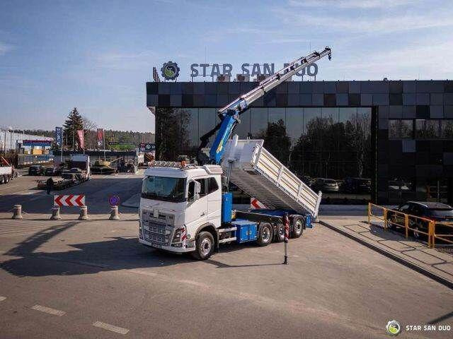 Volvo FH 16.550 8x4 Palfinger PK 34002-SH Crane Kippe - Самосвал, Автоманипулятор: фото 3 Volvo FH 16.550 8x4 Palfinger PK 34002-SH Crane Kippe - Самосвал, Автоманипулятор: фото 3