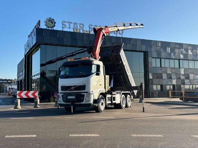 Volvo FH 460 6x4H PALFINGER PK 27002 Crane Tipper 5th - Самосвал, Автоманипулятор: фото 1 Volvo FH 460 6x4H PALFINGER PK 27002 Crane Tipper 5th - Самосвал, Автоманипулятор: фото 1