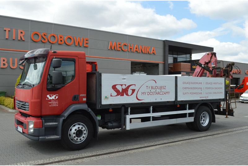 Volvo FL 18.280 Pallet Forks Rotator "22.5 5300 kg HDS AT - Грузовик бортовой/ Платформа, Автоманипулятор: фото 2 Volvo FL 18.280 Pallet Forks Rotator "22.5 5300 kg HDS AT - Грузовик бортовой/ Платформа, Автоманипулятор: фото 2