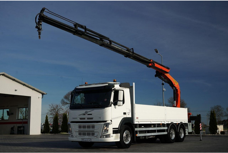 Volvo FM 500 / 6X4 / SKRZYNIOWY 6,5 M / HDS PALFINGER PK 20001-K / PIL - Грузовик бортовой/ Платформа, Автоманипулятор: фото 1 Volvo FM 500 / 6X4 / SKRZYNIOWY 6,5 M / HDS PALFINGER PK 20001-K / PIL - Грузовик бортовой/ Платформа, Автоманипулятор: фото 1