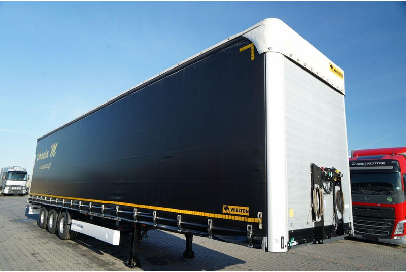 Wielton FIRANKA / MEGA / LOWDECK / MAŁO UŻYWANA / 80 TYS KM / OŚ PODNOSZ - Тентованный полуприцеп: фото 2 Wielton FIRANKA / MEGA / LOWDECK / MAŁO UŻYWANA / 80 TYS KM / OŚ PODNOSZ - Тентованный полуприцеп: фото 2