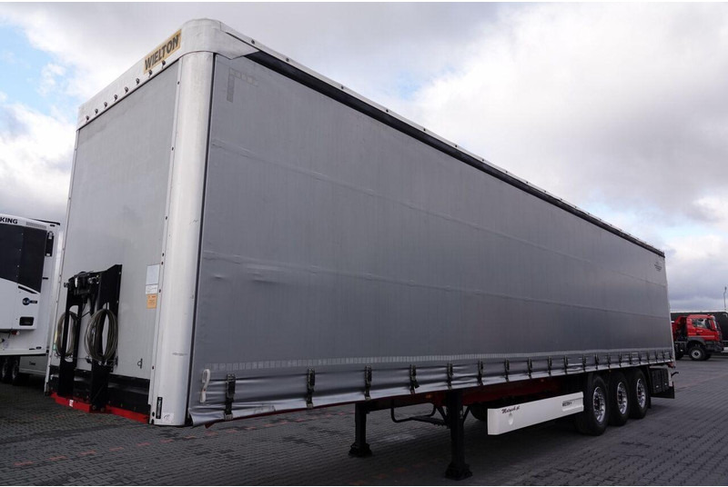 Wielton FIRANKA / MULDA DO STALI - 9 M / 2017 R / OŚ PODNOSZONA / COILM - Тентованный полуприцеп: фото 2 Wielton FIRANKA / MULDA DO STALI - 9 M / 2017 R / OŚ PODNOSZONA / COILM - Тентованный полуприцеп: фото 2