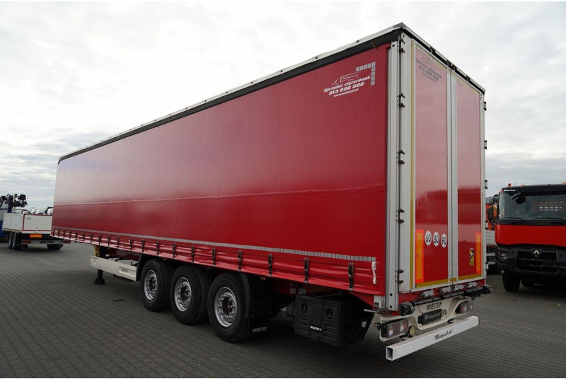 Wielton FIRANKA STANDARD / MULDA DO STALI - 9 M / OŚ PODNOSZONA / SAF - Тентованный полуприцеп: фото 3 Wielton FIRANKA STANDARD / MULDA DO STALI - 9 M / OŚ PODNOSZONA / SAF - Тентованный полуприцеп: фото 3