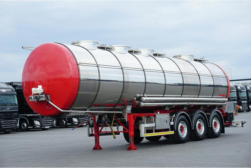 Wielton SOMMER / CYSTERNA SPOZYWCZA / 28 374 LITRÓW / 4 KOMOROWA / WEBAS - Полуприцеп-цистерна: фото 1 Wielton SOMMER / CYSTERNA SPOZYWCZA / 28 374 LITRÓW / 4 KOMOROWA / WEBAS - Полуприцеп-цистерна: фото 1