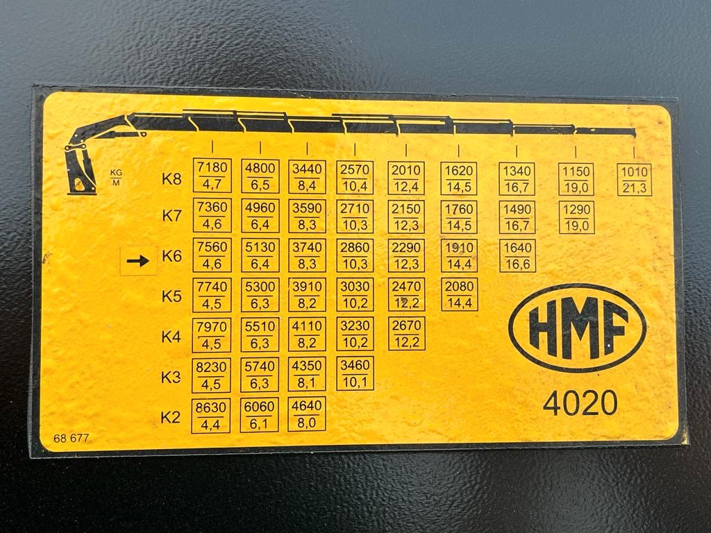 DAF XF 105 6x2 HMF 4020 EURO 5 KRAN CRANE . в лизинг DAF XF 105 6x2 HMF 4020 EURO 5 KRAN CRANE .: фото 9