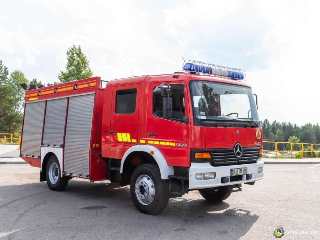 Mercedes-Benz  4x4 ATEGO 1225 CNBOP Fire Brigade - Грузовик: фото 2 Mercedes-Benz  4x4 ATEGO 1225 CNBOP Fire Brigade - Грузовик: фото 2
