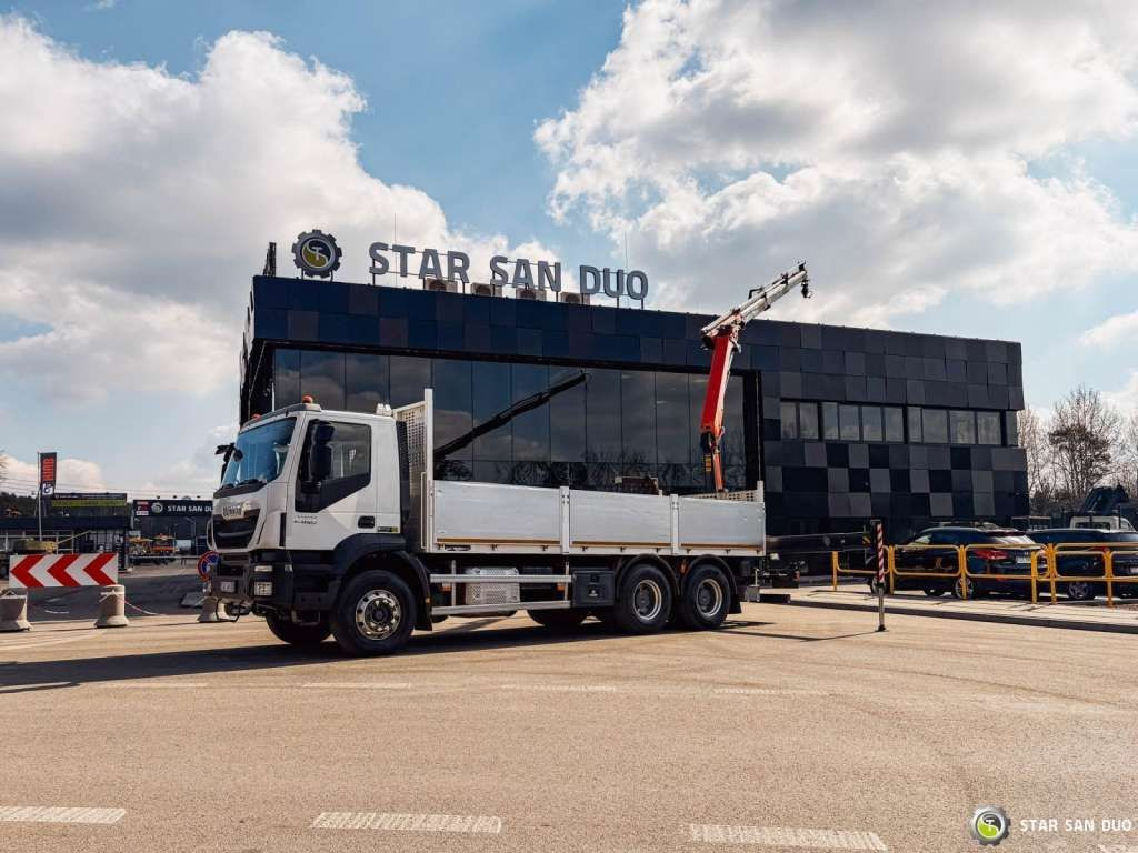 Iveco TRAKKER 450 6x4 PALFINGER PK 18502 SH Rotator - Автоманипулятор: фото 5 Iveco TRAKKER 450 6x4 PALFINGER PK 18502 SH Rotator - Автоманипулятор: фото 5