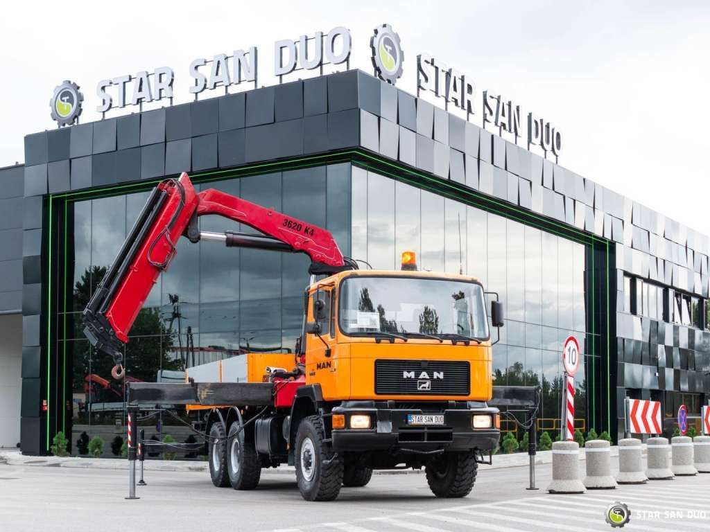MAN 27.402 F10 6x6 HMF 3620 K4 Hds Crane - Автоманипулятор: фото 1 MAN 27.402 F10 6x6 HMF 3620 K4 Hds Crane - Автоманипулятор: фото 1