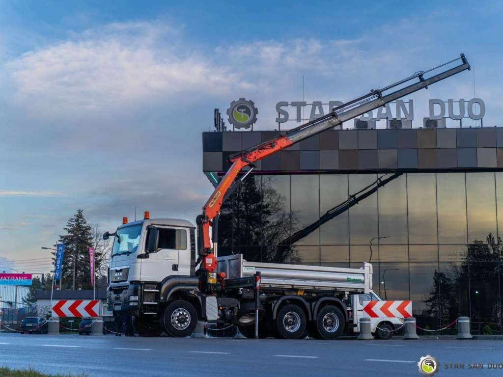 MAN TGS 26.360 6x6 PALFINGER PK 18001 EH Crane Kipe - Автоманипулятор: фото 3 MAN TGS 26.360 6x6 PALFINGER PK 18001 EH Crane Kipe - Автоманипулятор: фото 3