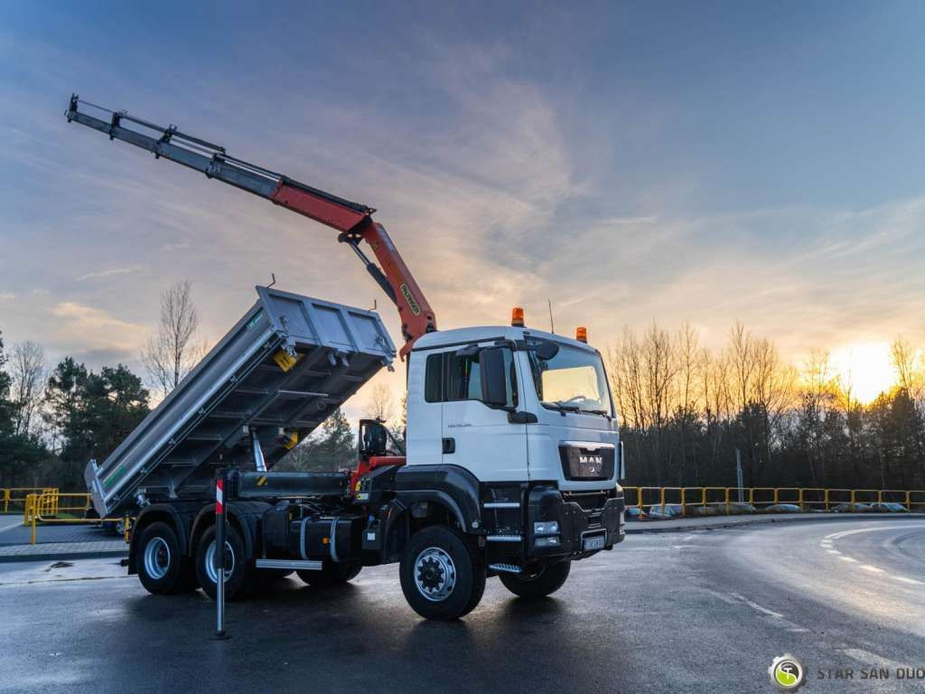 MAN TGS 26.360 6x6 PALFINGER PK 18001 EH Crane Kipe - Автоманипулятор: фото 4 MAN TGS 26.360 6x6 PALFINGER PK 18001 EH Crane Kipe - Автоманипулятор: фото 4