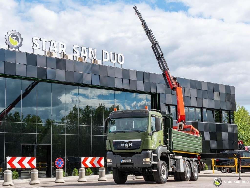 MAN TGS 35.480 PALFINGER PK 20002 HDS Grapple Tippe - Автоманипулятор: фото 2 MAN TGS 35.480 PALFINGER PK 20002 HDS Grapple Tippe - Автоманипулятор: фото 2