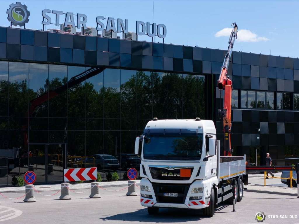 MAN TGX 26.480 6x2 PALFINGER PK 33002 EH Crane Winc - Автоманипулятор: фото 1 MAN TGX 26.480 6x2 PALFINGER PK 33002 EH Crane Winc - Автоманипулятор: фото 1