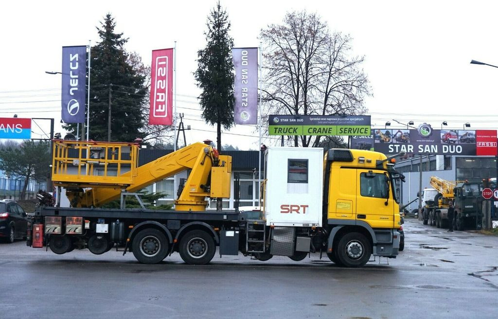 Грузовик с подъемником Mercedes-Benz 3344 SRT SCHÖRLING Road Rail Railway Zweiweg .: фото 7