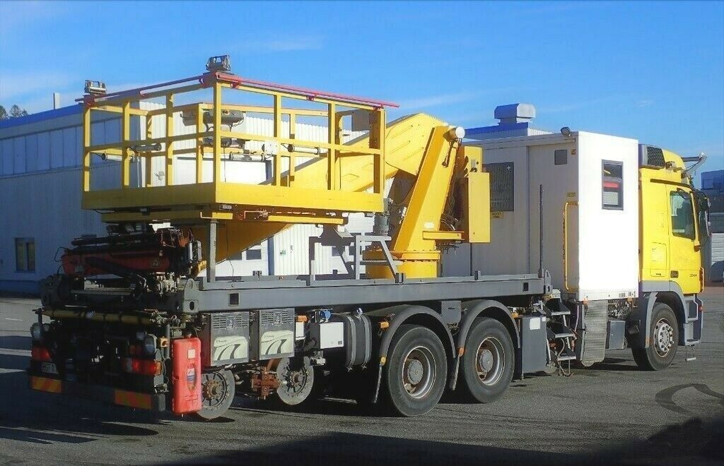 Грузовик с подъемником Mercedes-Benz 3344 SRT SCHÖRLING Road Rail Railway Zweiweg .: фото 11