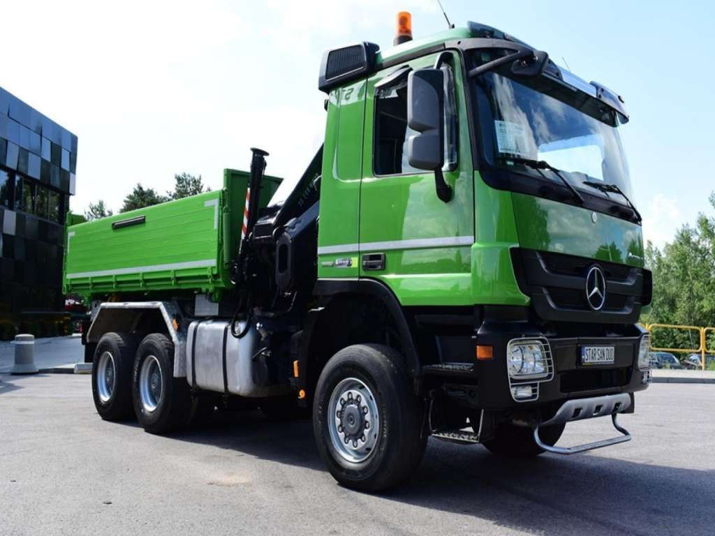 Mercedes-Benz ACTROS 3346 6x6 HIAB 244EP-4 Crane Kipper - Самосвал: фото 4 Mercedes-Benz ACTROS 3346 6x6 HIAB 244EP-4 Crane Kipper - Самосвал: фото 4